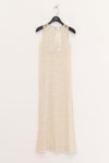 SWAYING 25 Spring/Summer Silk Wool Plaid Vest Dress SW-SW25SS2L11C1-YAMA Linen